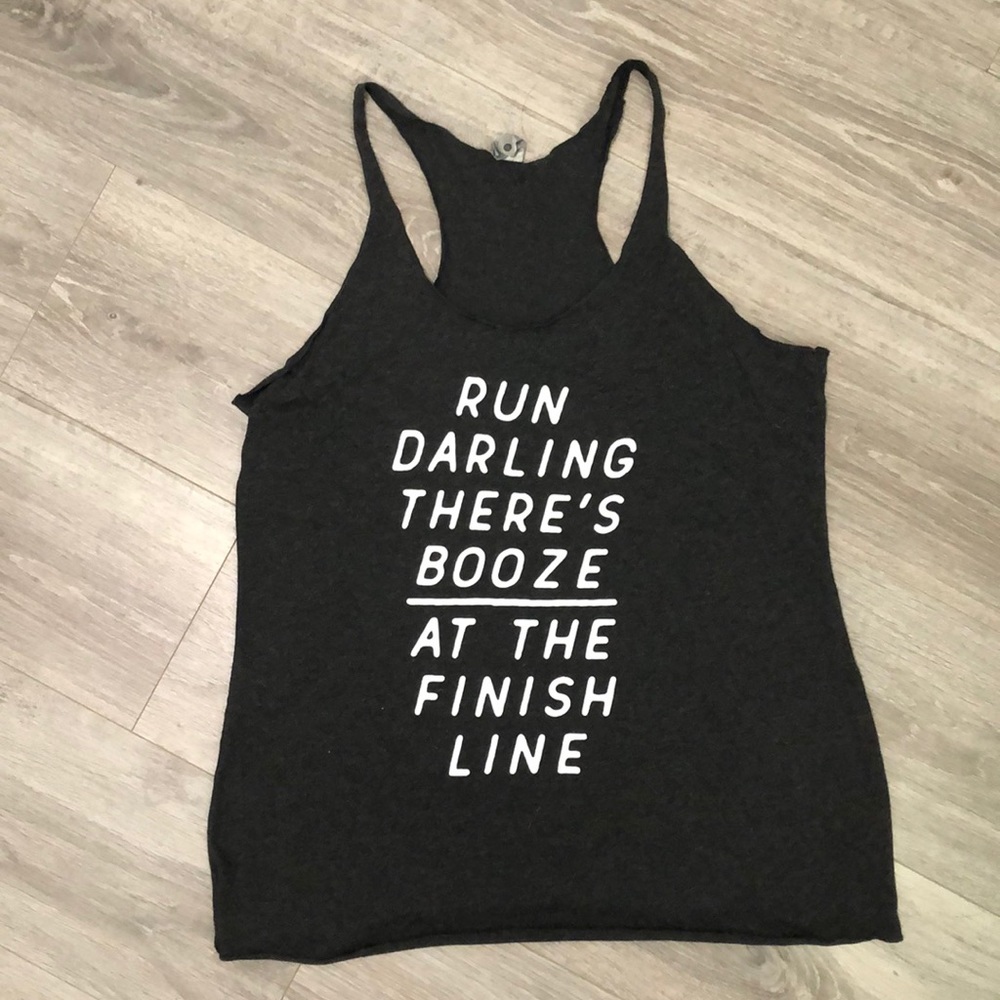 Racer back active tank top xl